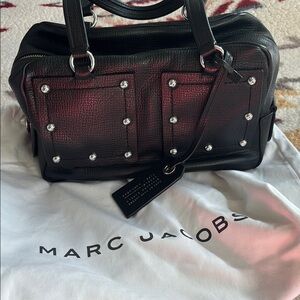 Marc by Marc Jacobs Black leather Studded Handbag
